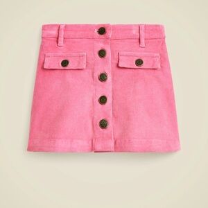 Crewcuts NWT Girls' corduroy button-front mini skirt